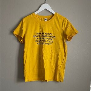 “Why be racist, sexist, homophobic, or transphobic when you could just be quiet?